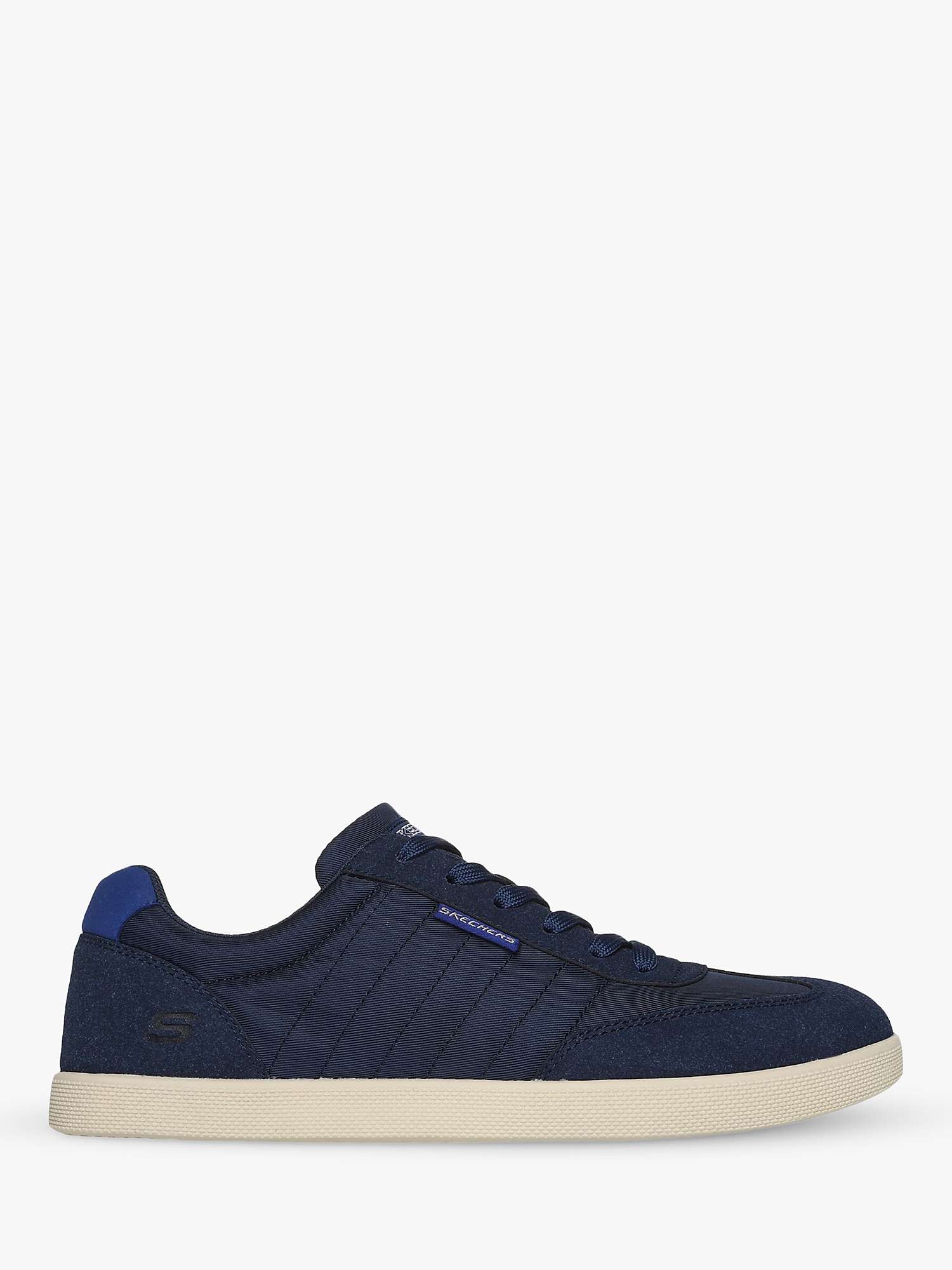 Buy Skechers Placer Vinson Lace-Up Trainers, Navy Online at johnlewis.com