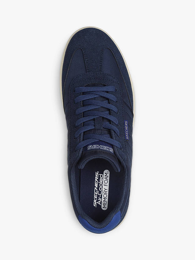 Skechers Placer Vinson Lace-Up Trainers, Navy