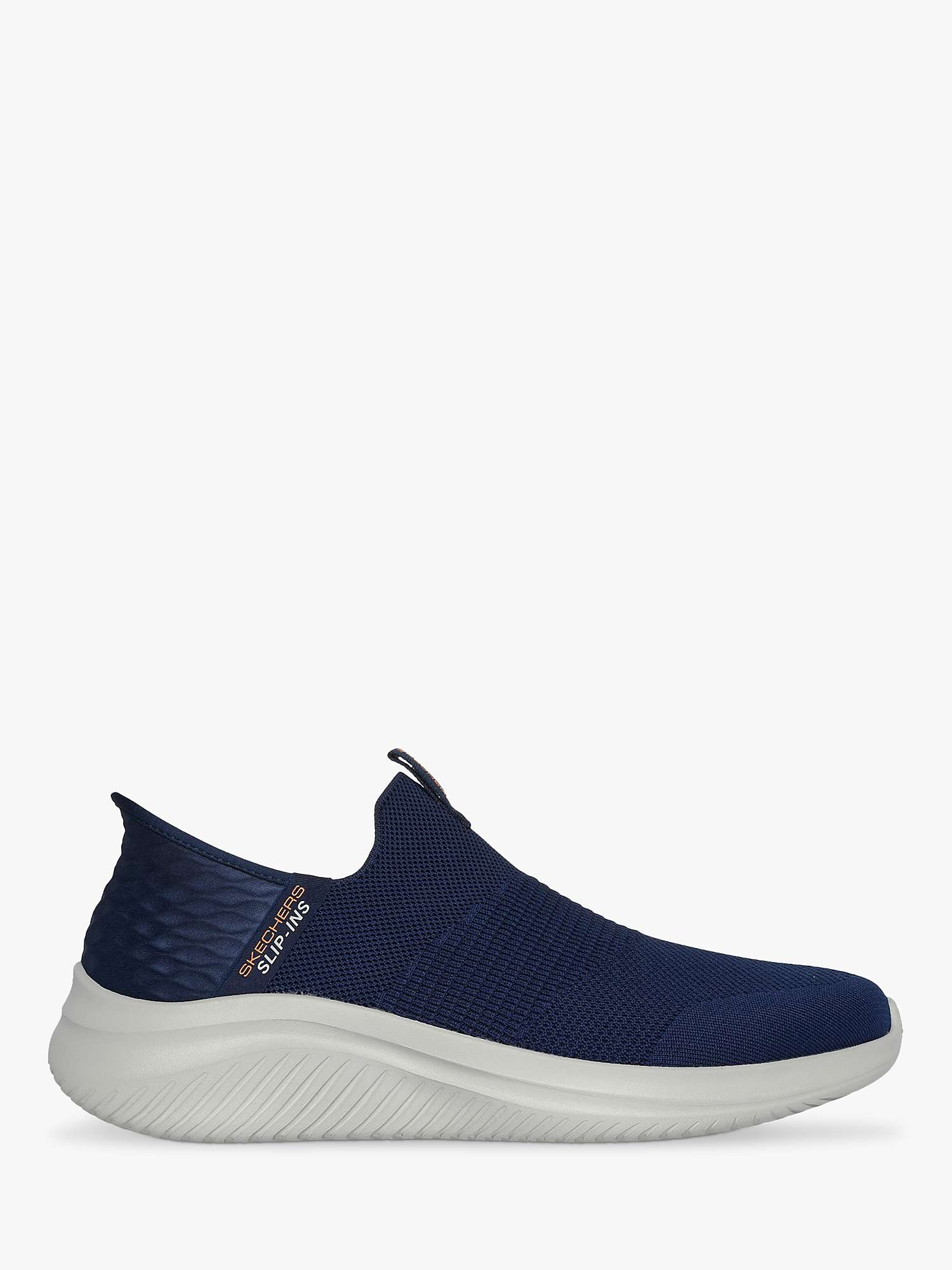 Buy Skechers Ultra Flex 3.0 Smooth Step Sports Shoes, Navy Online at johnlewis.com