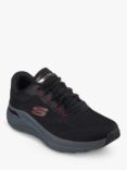 Skechers Arch Fit 2.0 Trainers, Black/Red