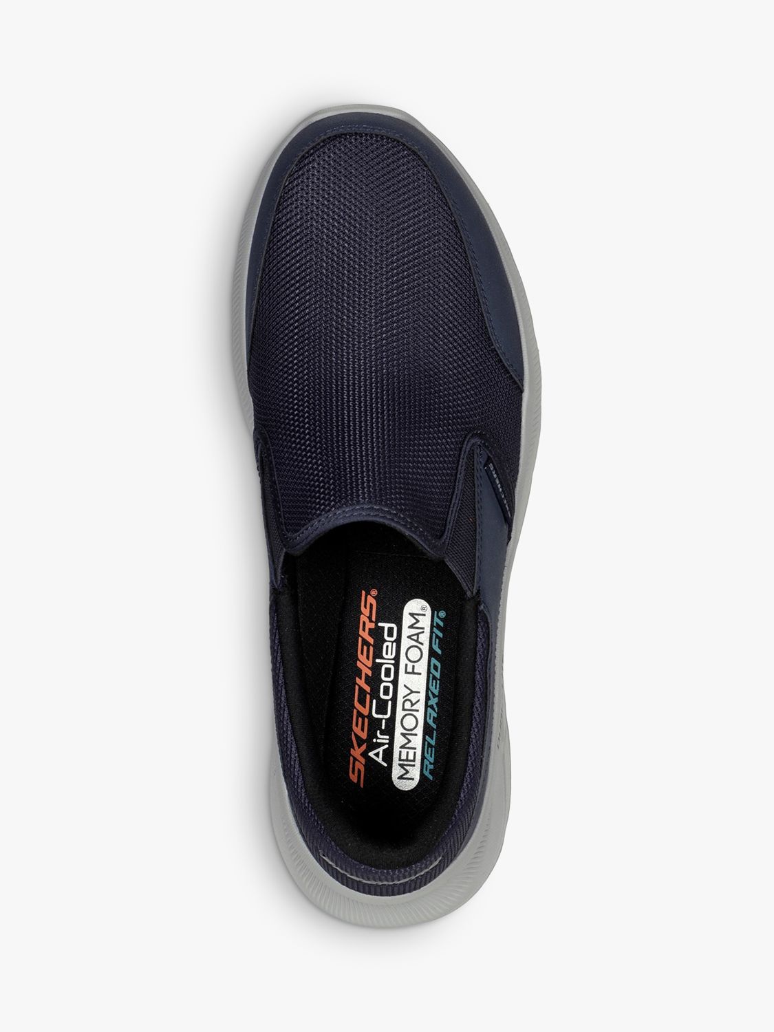 Skechers Equalizer 5.0 Persistable Slip On Trainers, Navy, 6