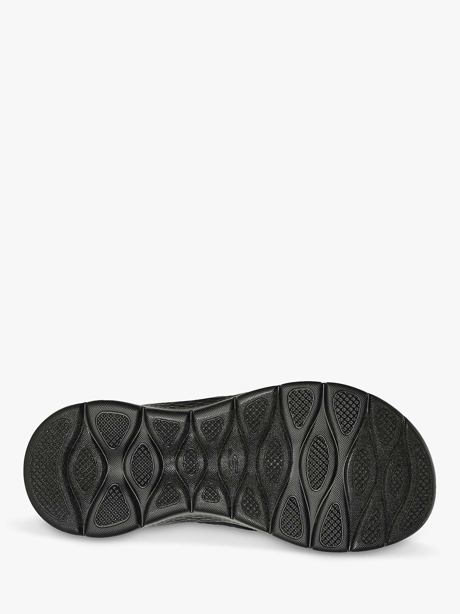 Buy Skechers GO WALK Flex Splendour Sandal, Black Online at johnlewis.com
