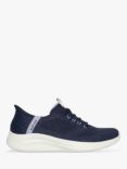 Skechers Ultra Flex 3.0 Easy Step Trainers, Navy