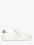 Skechers Eden LX Beaming Glory Trainers, White/Gold