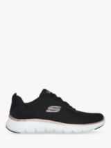 Skechers Uno Stand On Air Sports Trainers, Black/Multi at John