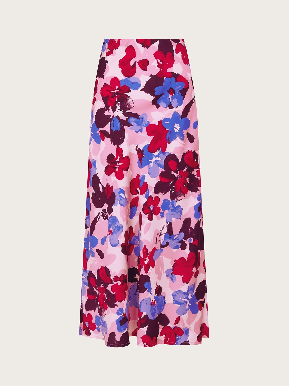 Buy Monsoon Vittoria Floral Midi Skirt, Multi Online at johnlewis.com
