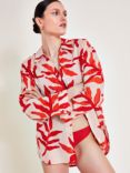 Monsoon Priya Palm Shirt, Red