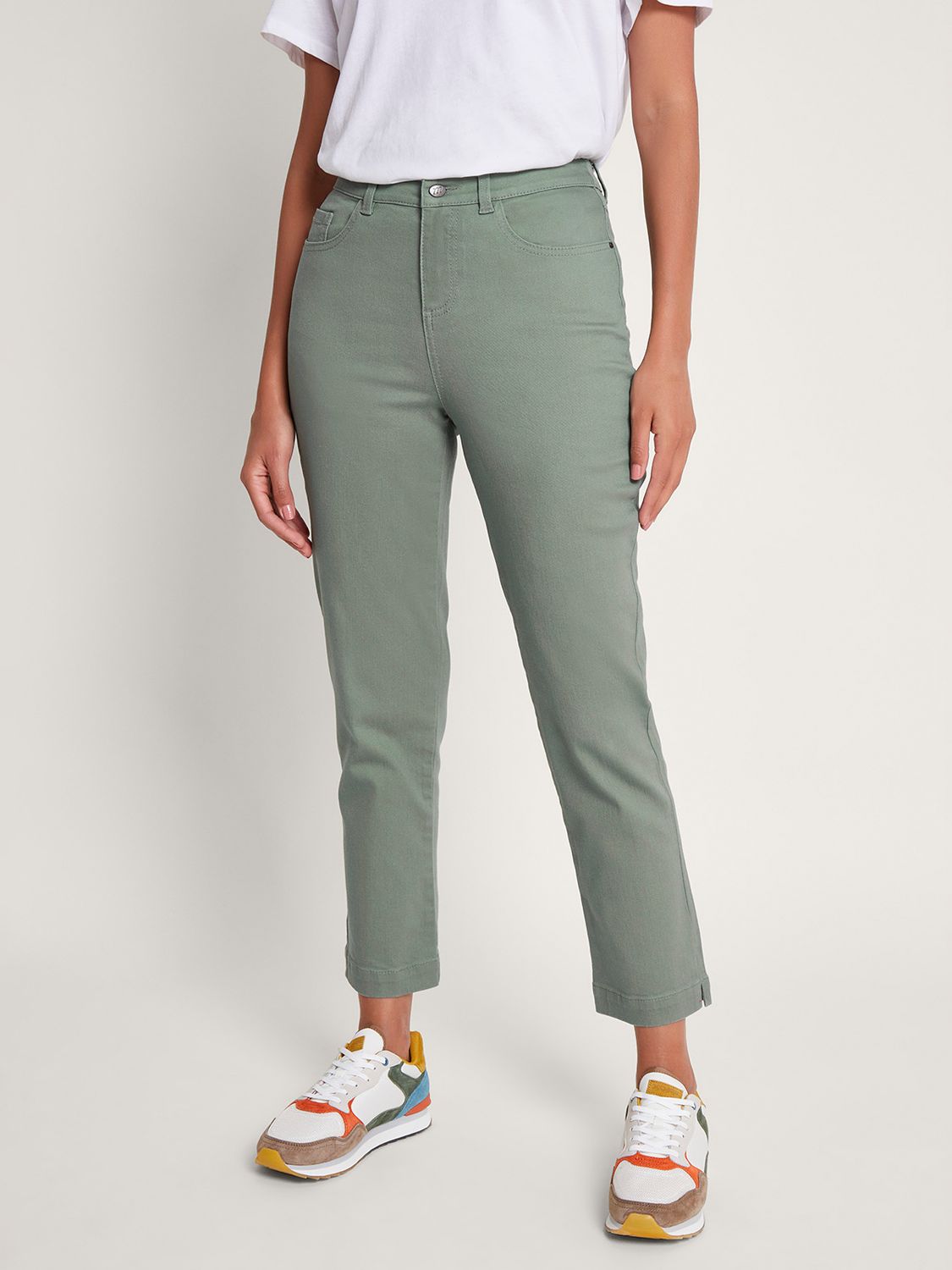 Women's Green Jeans