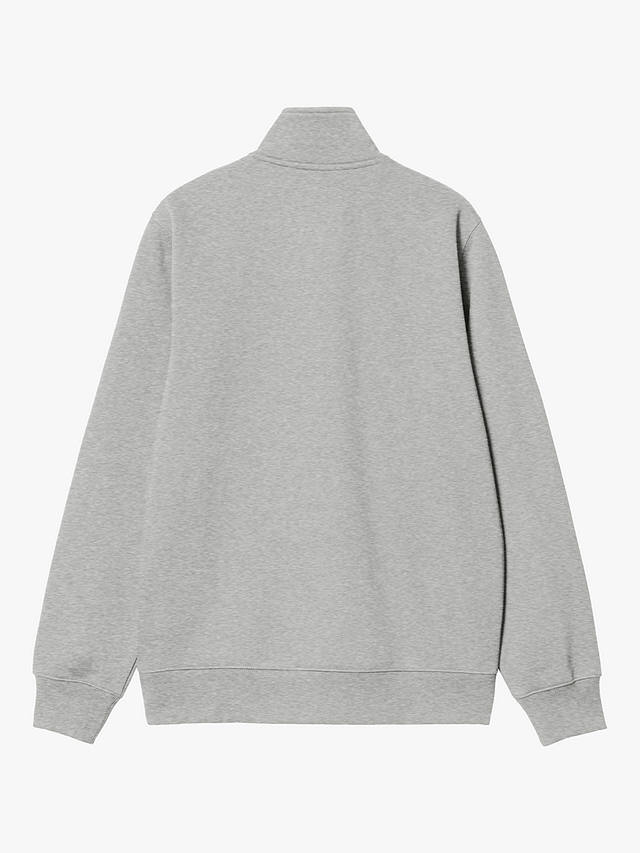 Carhartt WIP Regular Fit Zip Fleece Top, Grey