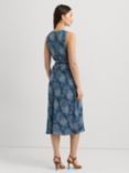 Lauren Ralph Lauren Zawato Floral Dress, Blue