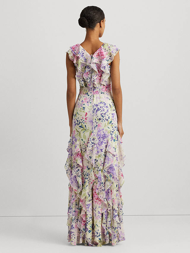 Lauren Ralph Lauren Darbilne Floral Maxi Dress, Multi