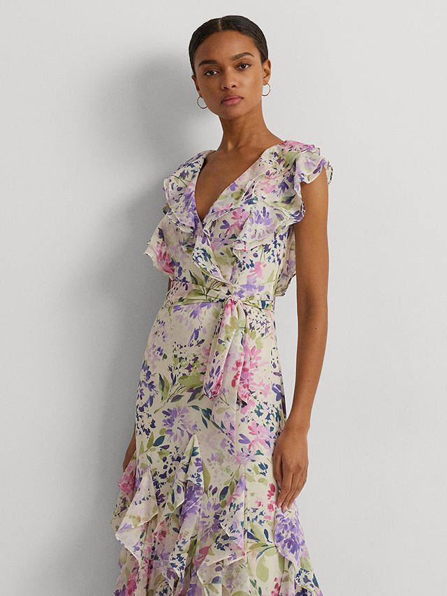 Lauren Ralph Lauren Darbilne Floral Maxi Dress, Multi