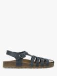 Celtic & Co. Leather Fisherman Sandals, Navy