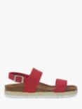 Celtic & Co. Leather Multi Strap Sandals, Chilli