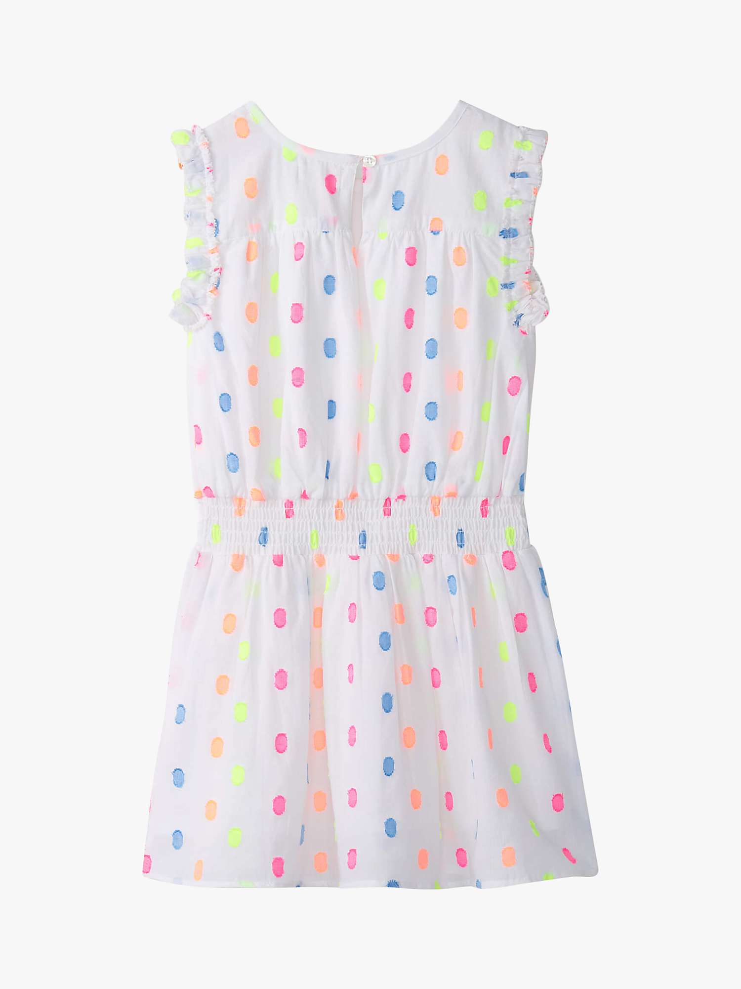 Buy Hatley Kids' Summer Dots Play Dress, White/Multi Online at johnlewis.com