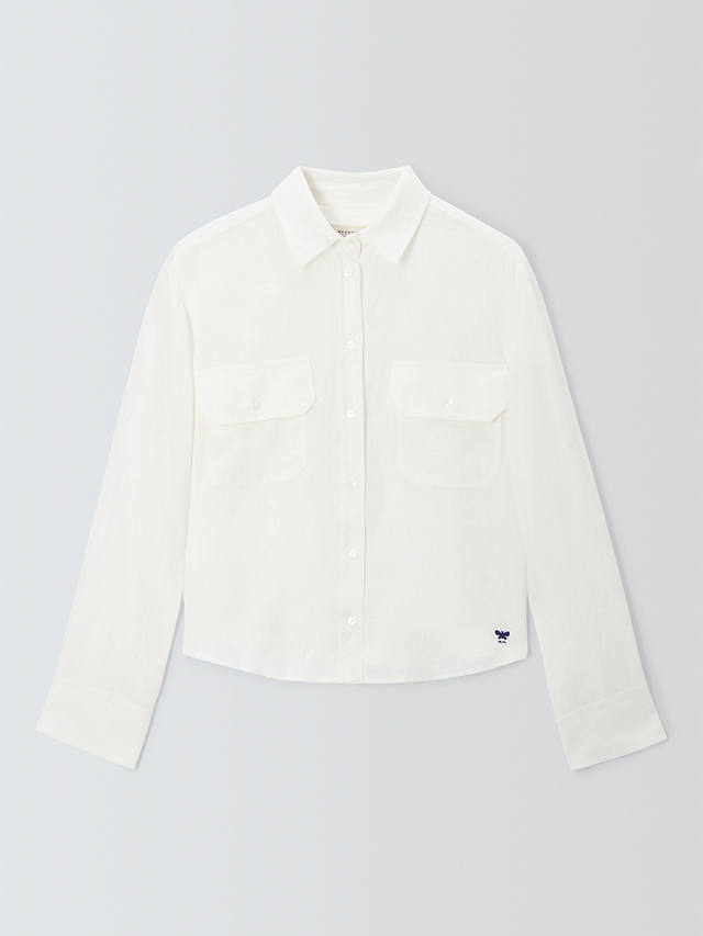 Weekend MaxMara Eureka Linen Shirt, White