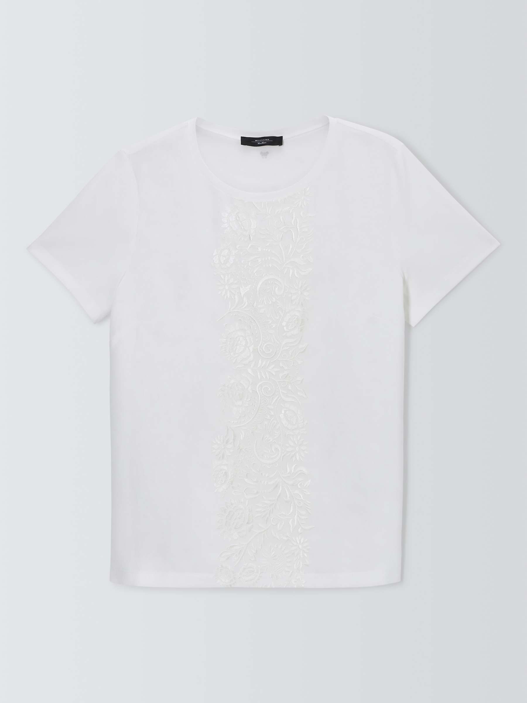 Buy Weekend MaxMara Magno T-Shirt, White Online at johnlewis.com