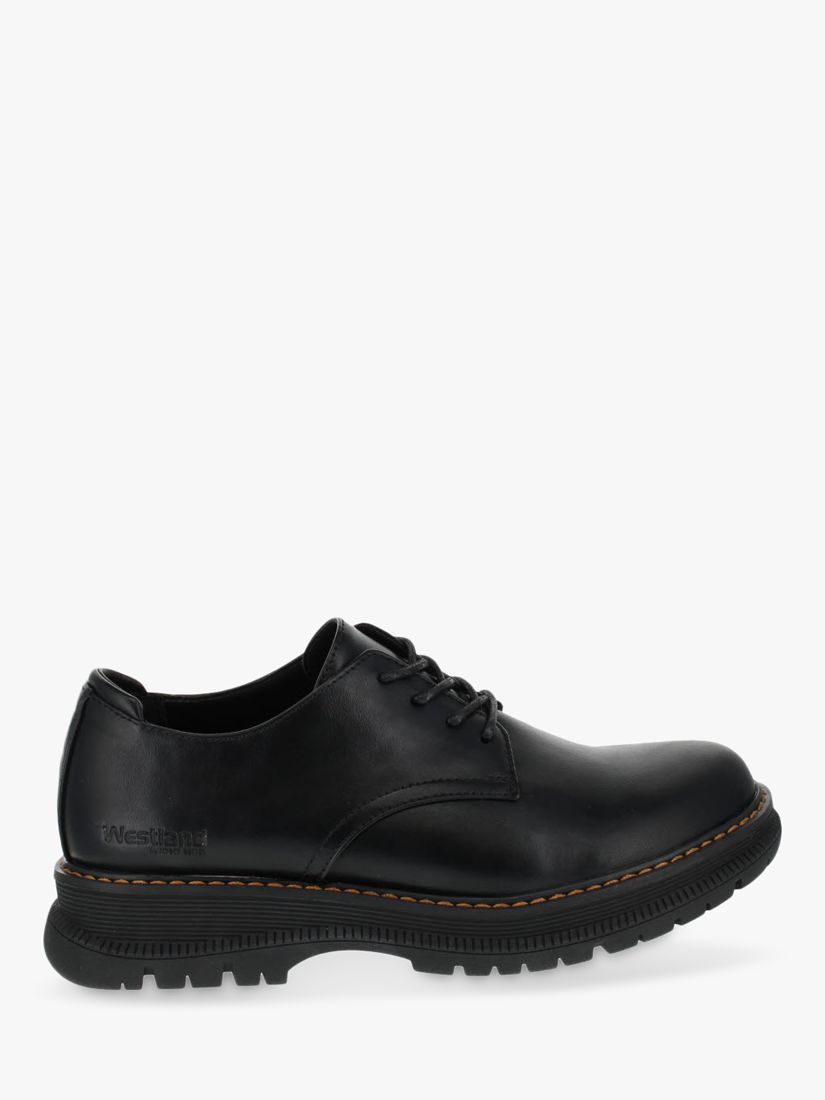 Westland by Josef Seibel Peyton 10 Lace-Up Shoes, Black, 3