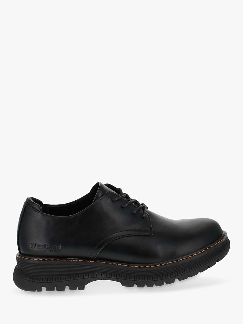 Buy Westland by Josef Seibel Peyton 10 Lace-Up Shoes, Black Online at johnlewis.com