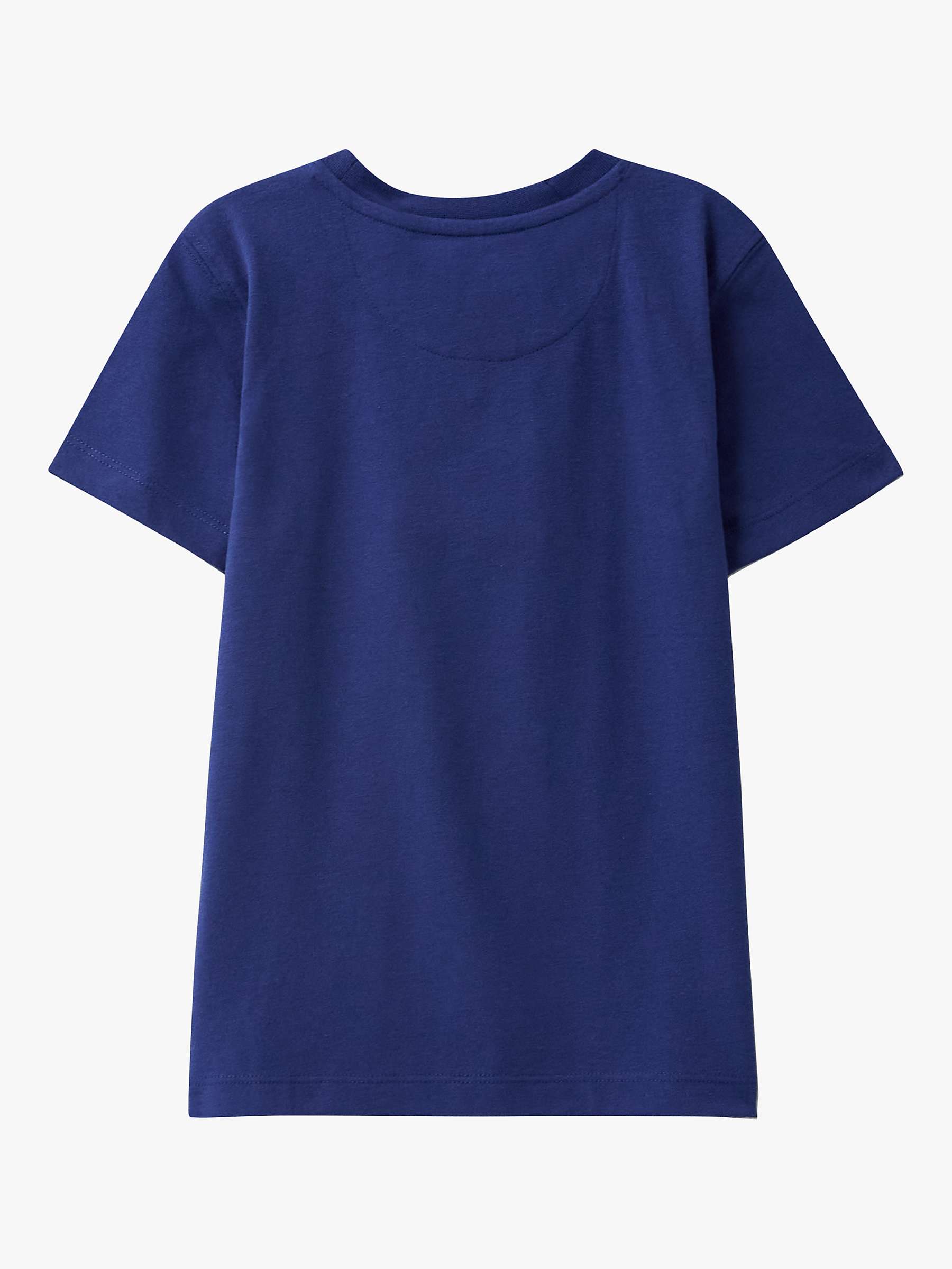 Buy Crew Clothing Kids' Short Sleeve Fish & Chips T-Shirt, Dark Blue/Multi Online at johnlewis.com