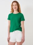 Crew Clothing Perfect Slub T-Shirt, Emerald Green