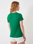 Crew Clothing Perfect Slub T-Shirt, Emerald Green