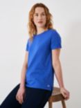 Crew Clothing Perfect Slub T-Shirt, Bright Blue