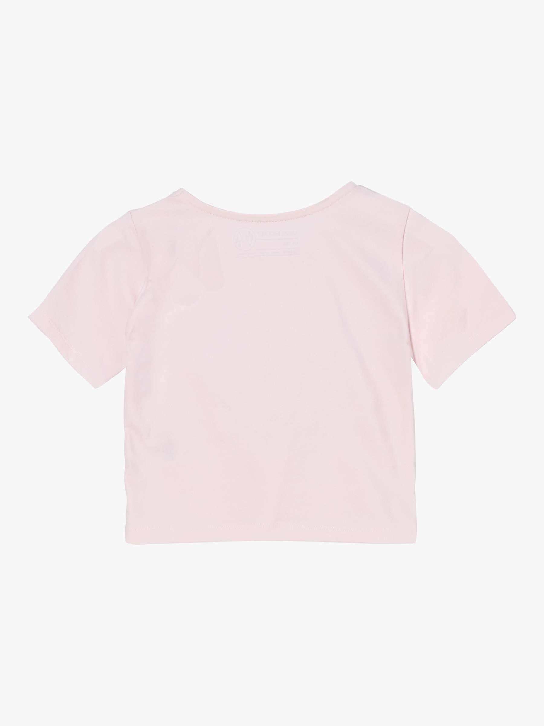 Buy Angel & Rocket Kids' Agata Heart Corsage T-Shirt, Pink Online at johnlewis.com