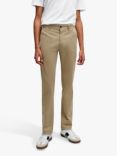 BOSS Slim Fit Chino Trousers, Pastel Brown
