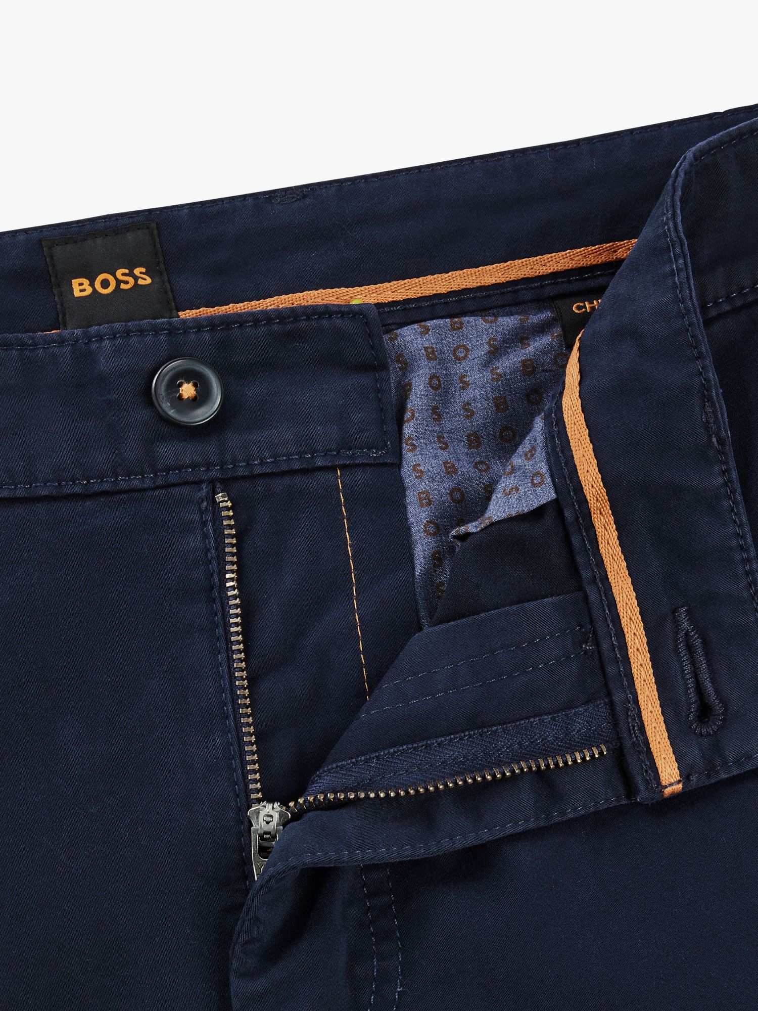 Buy BOSS Cotton Tapered Chinos Online at johnlewis.com