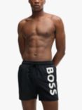BOSS Quick Dry Logo Swim Shorts