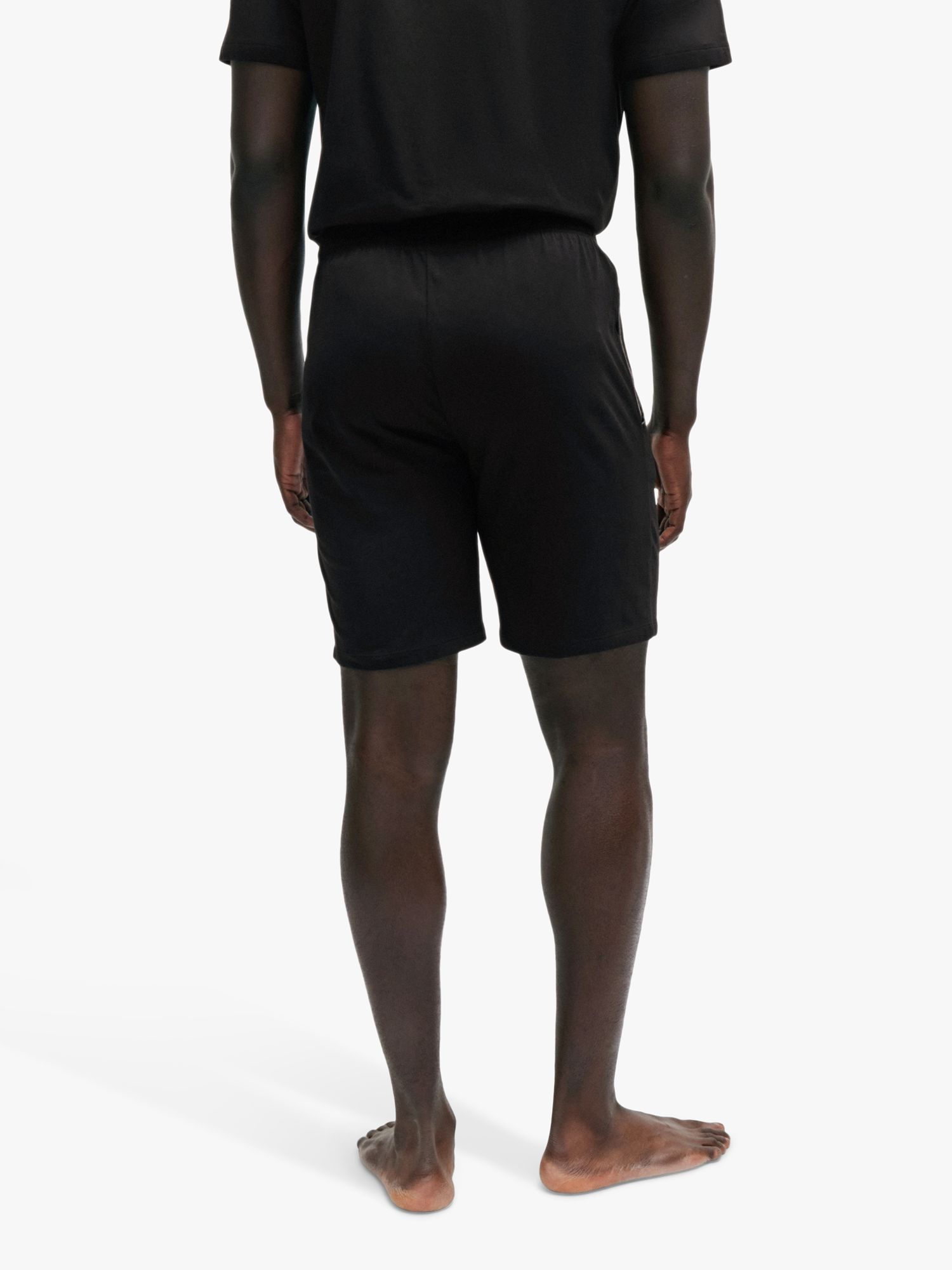 BOSS Mix&Match Embroidered Logo Shorts, Black, M