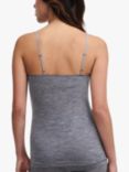 Femilet Juliana Thermal Merino Wool Camisole, Heather Grey