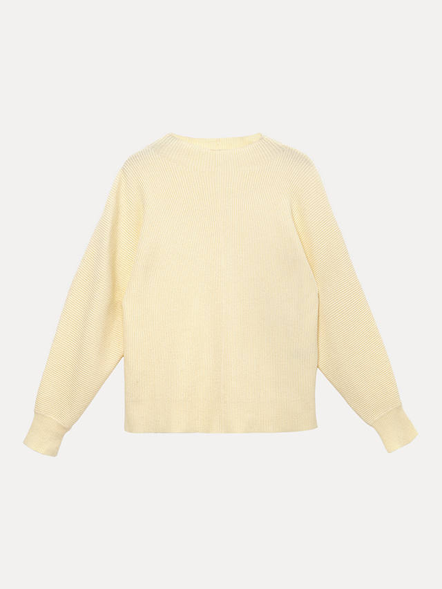 Phase Eight Hannah Funnel Neck Jumper, Yellow