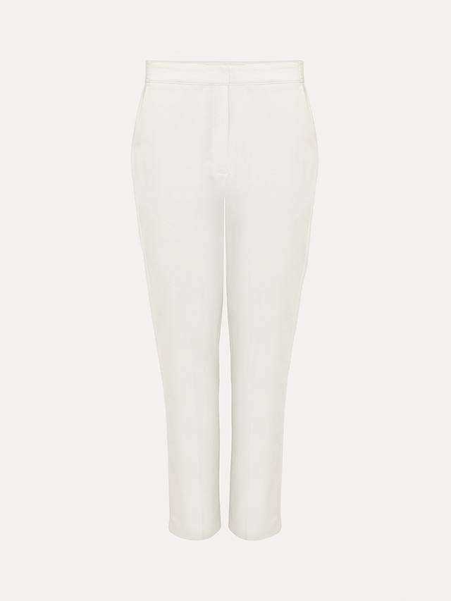 Phase Eight Ulrica Tapered Suit Trousers, White
