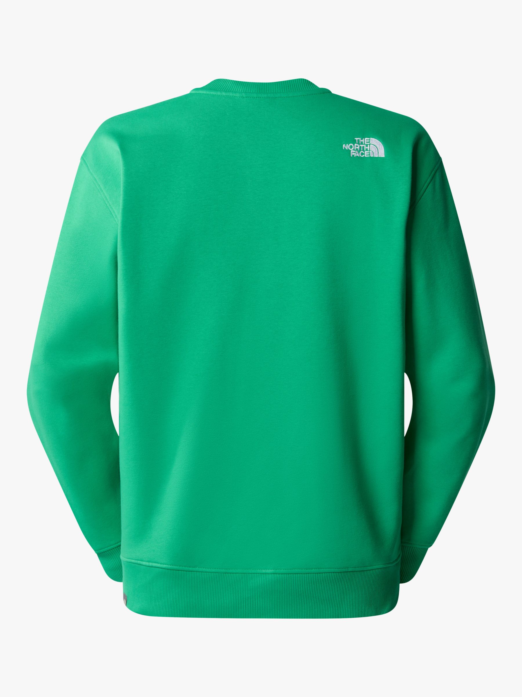Buy The North Face Essential Crew Jumper, Green Online at johnlewis.com