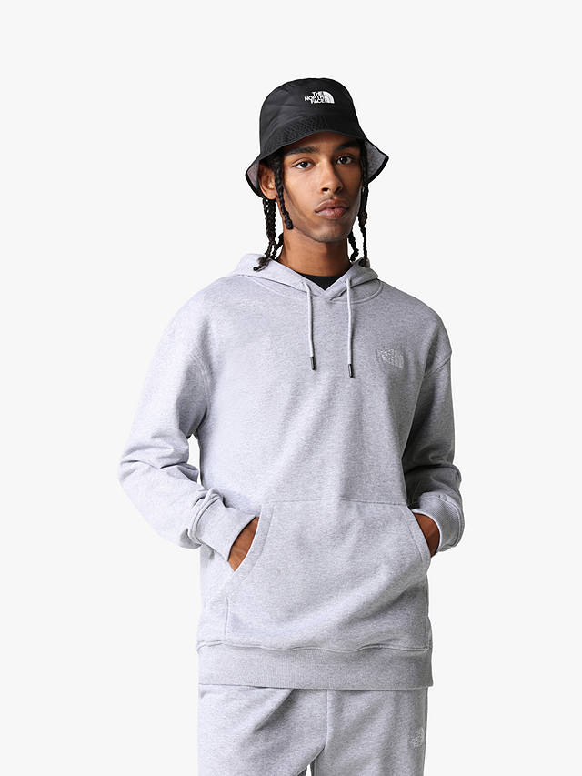 The North Face Essential Relaxed Fit Hoodie, Light Grey Heather