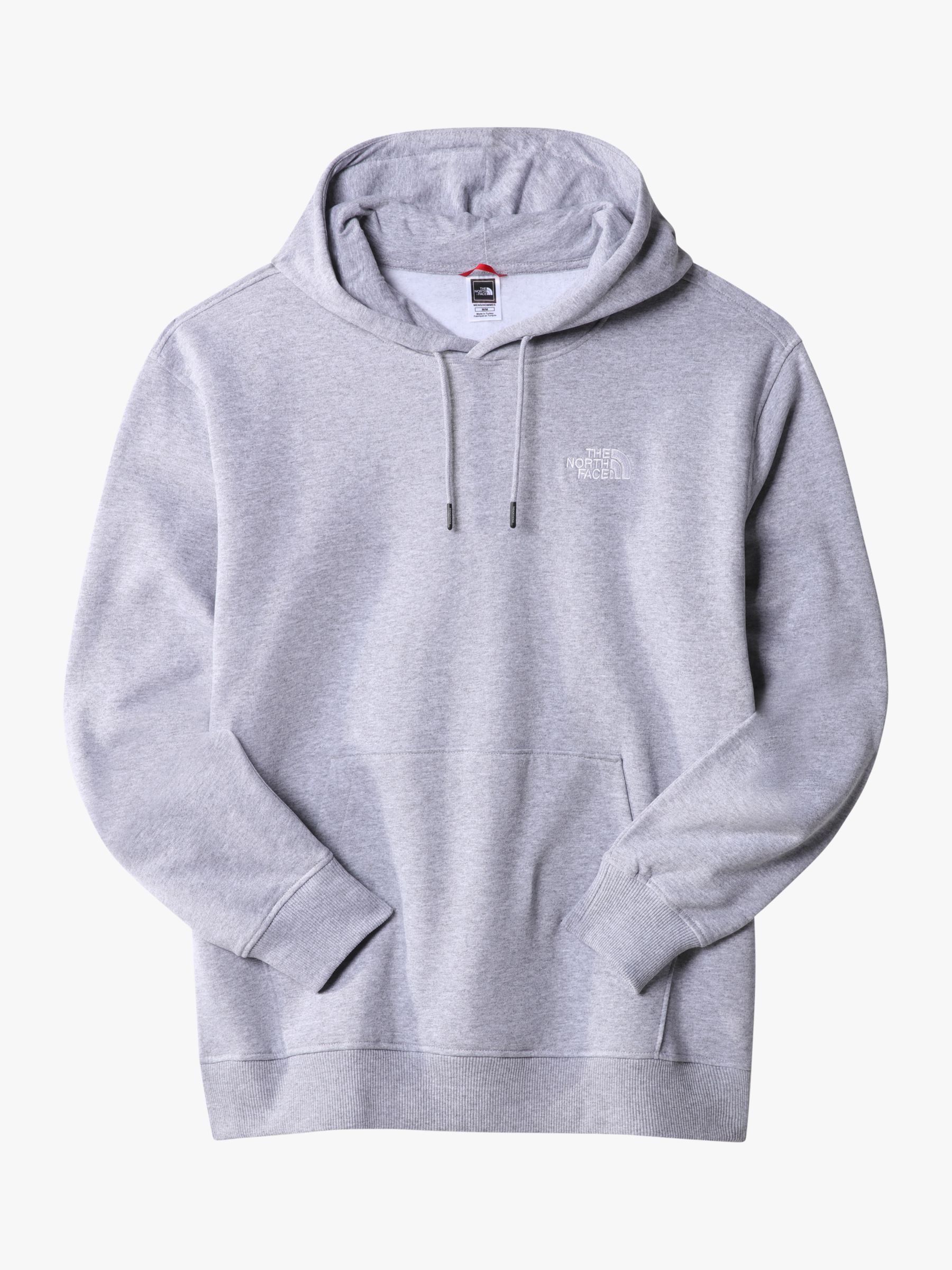 The North Face Essential Relaxed Fit Hoodie, Light Grey Heather, S