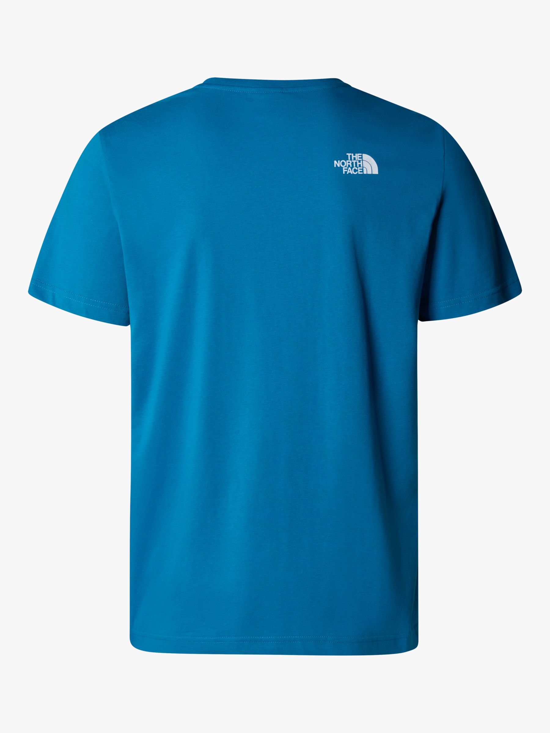 The North Face Easy Short Sleeve T-Shirt, Adriatic Blue, XL
