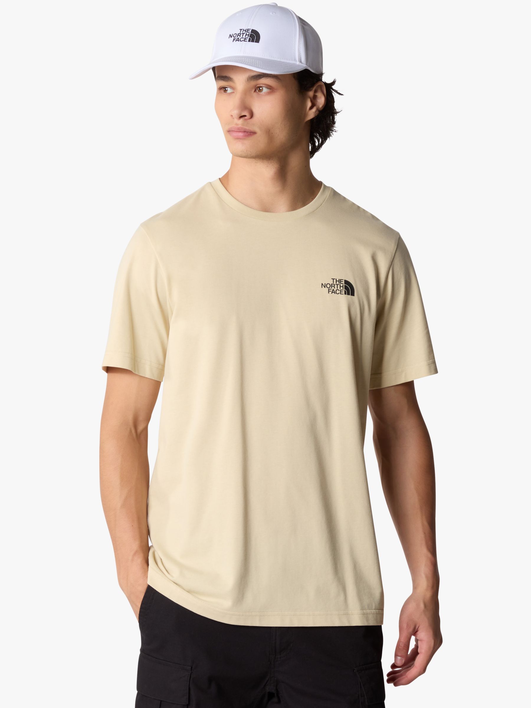 The North Face Short Sleeve Dome T-Shirt, Gravel, XL