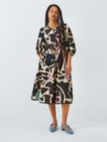 Weekend MaxMara Sassari Abstract Print Dress, Beige/Multi, Beige/Multi