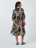 Weekend MaxMara Sassari Abstract Print Dress, Beige/Multi