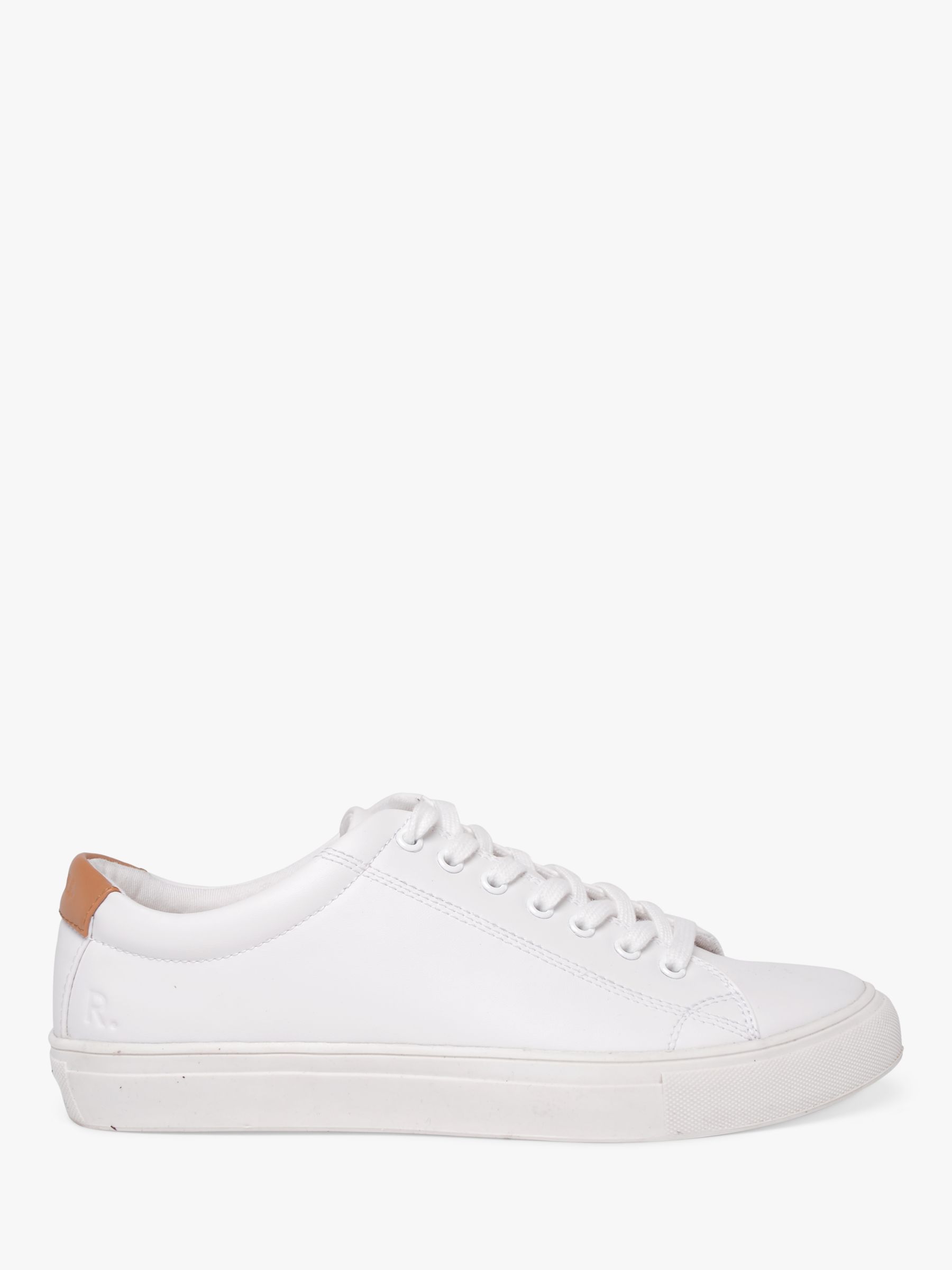 RATION.L Unisex Vegan R-KIND Trainers, Moon White