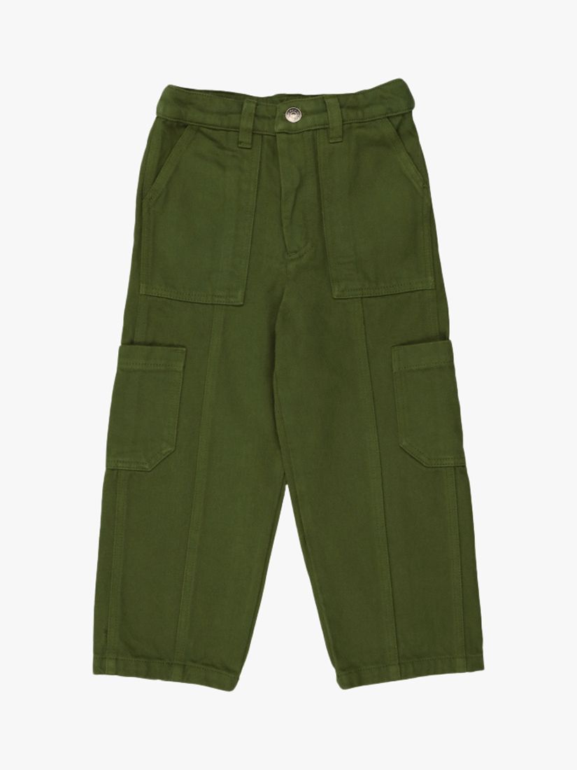 Buy The New Society Huntington Cargo Trousers, Khaki Online at johnlewis.com