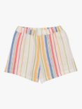 The New Society Kids' Torrance Striped Bermuda Shorts, Multi