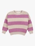 The New Society Myra Organic Cotton Stripe Jumper