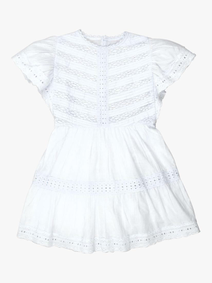 Buy The New Society Kids' Downey Lace Detail Dress Online at johnlewis.com