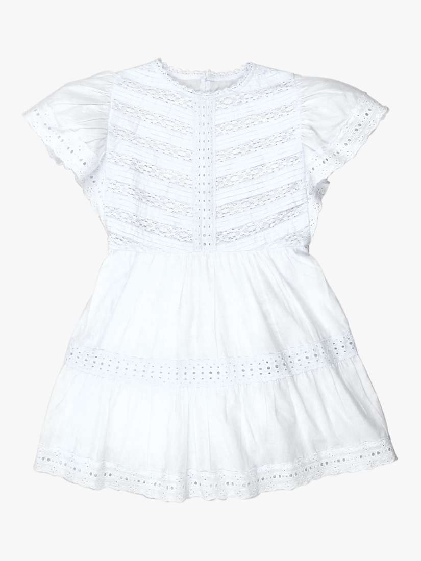 Buy The New Society Kids' Downey Lace Detail Dress Online at johnlewis.com