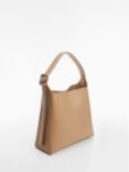 Mango Winnie Large Shoulder Bag, Camel