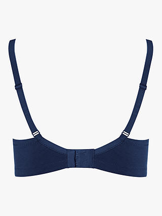 Royce Maisie Moulded Non-Wired T-Shirt Bra, Navy